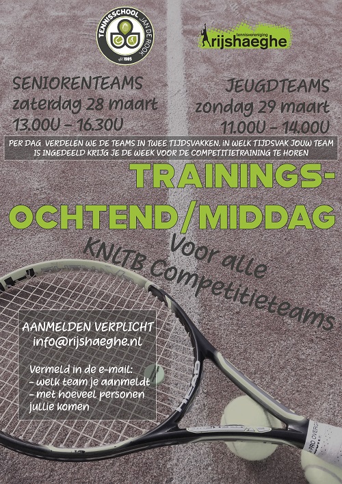 Trainingsmiddag 2020